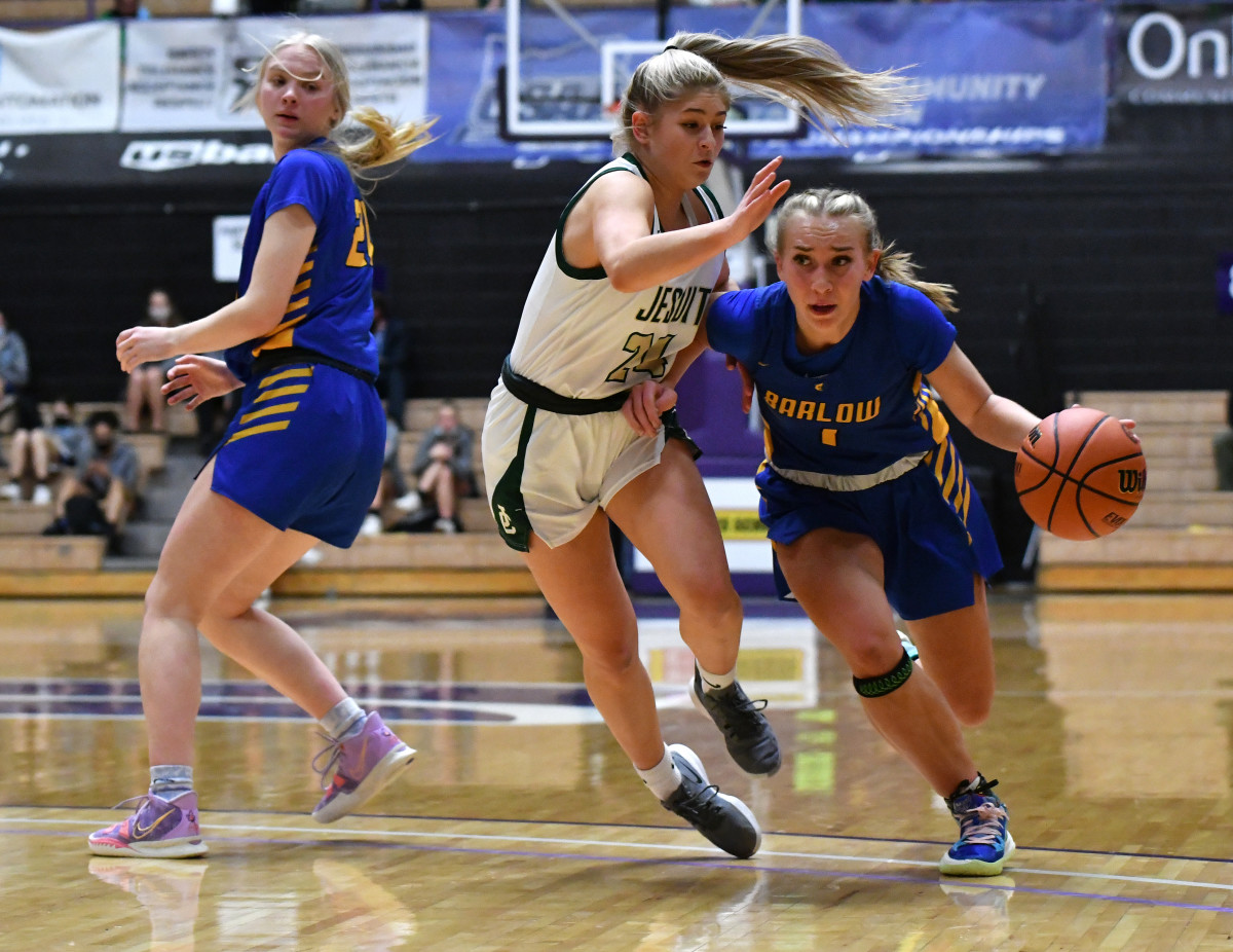 Barlow Jesuit girls basketball Taylor Balkom 36